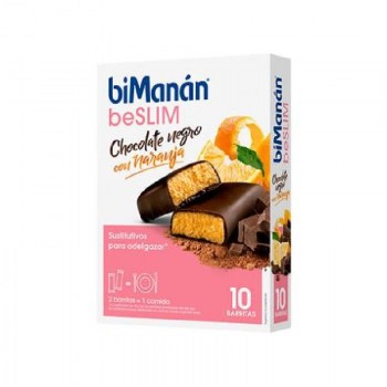 bimanan chocolate naranja 8 barritas